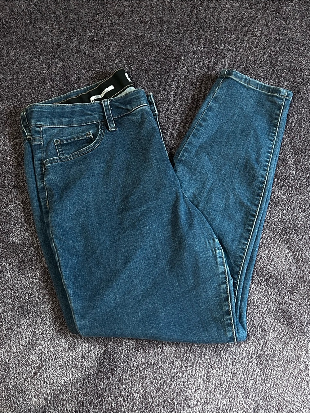 Ava & Viv Women's Skinny Jeans - Blue